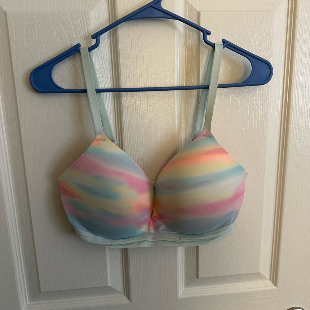 Multicolor Tie-Dye Women's Bra